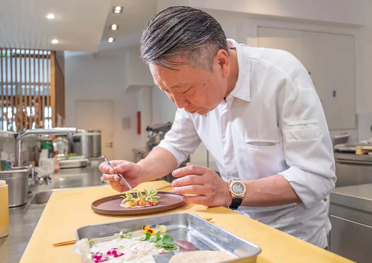WHY CHEF YOSHIZUMI NAGAYA ADORNS A RAUH WATCH