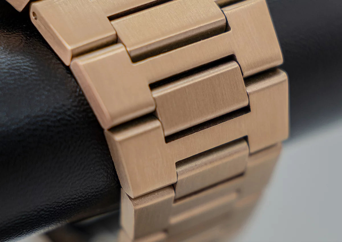 STAINLESS STEEL STRAP ROSÈ COLORED