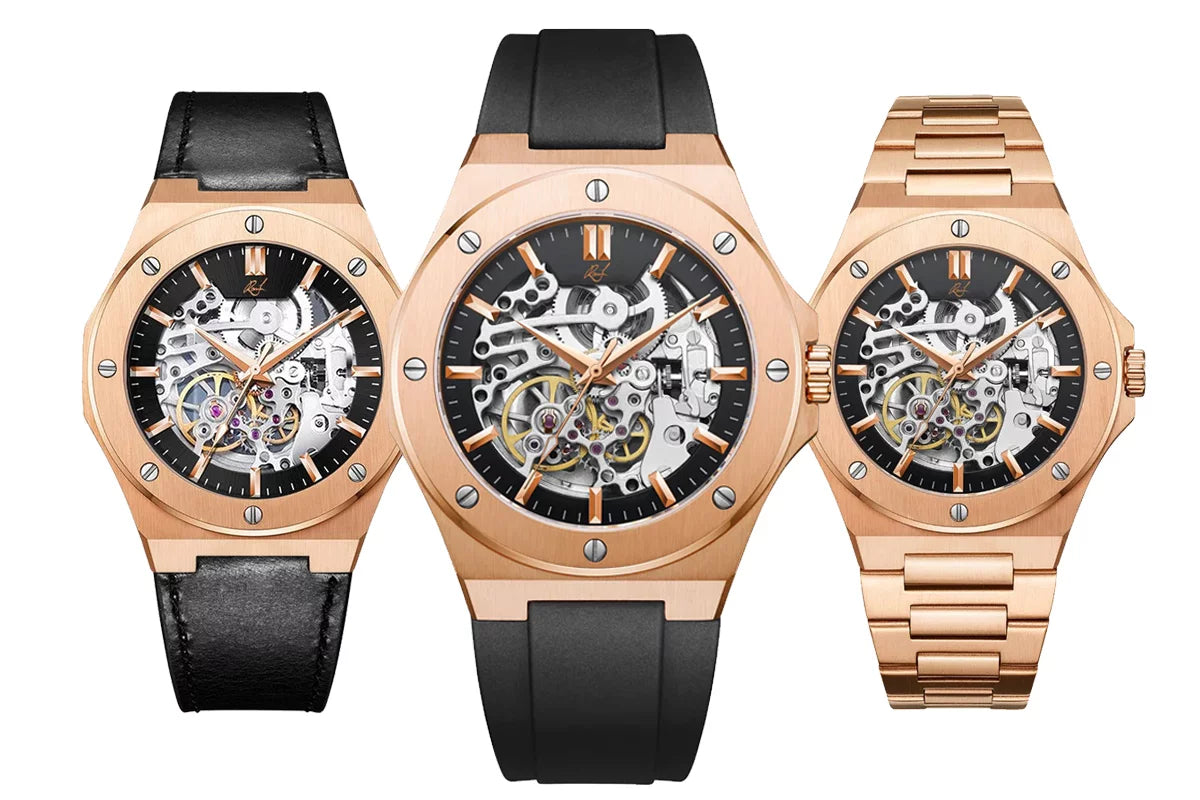 THE RAUH WATCH ROSÉ COLORED: EXPLORE THREE STYLISH OPTIONS!