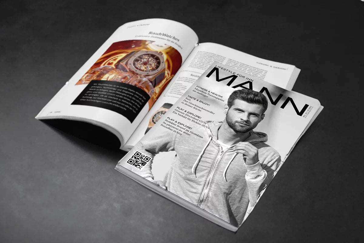 "MANNS MAGAZINE´S EXCLUSIVE SPOTLIGHT ON RAUH WATCHES"
